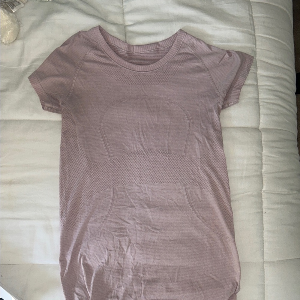 lululemon athletica Pink Short Sleeve Top